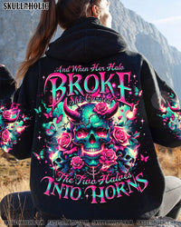 AND WHEN HER HALO BROKE SKULL ALL OVER PRINT- TLNO2003241