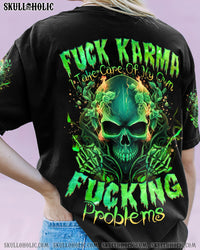 F KARMA SKULL ALL OVER PRINT - TYQY2003241