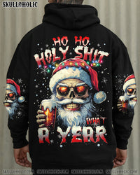 HO HO HOLY S WHAT A YEAR SKULL SANTA CHRISTMAS ALL OVER PRINT - TYTD2310243