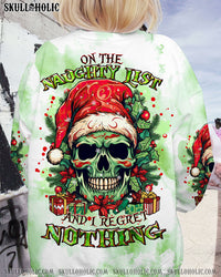 ON THE NAUGHTY LIST SKULL CHRISTMAS ALL OVER PRINT - TLTR1409231