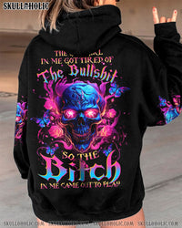 THE GOOD GIRL IN ME SKULL ROSE ALL OVER PRINT - TLTW0610235