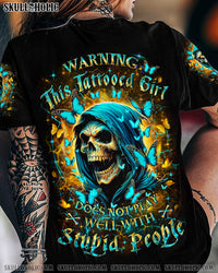 WARNING THIS TATTOOED GIRL ALL OVER PRINT - YHLT0905244