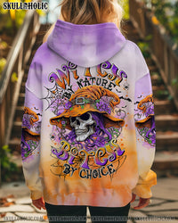 WITCH BY NATURE B BY CHOICE TIE DYE HALLOWEEN ALL OVER PRINT - TLTR2908241