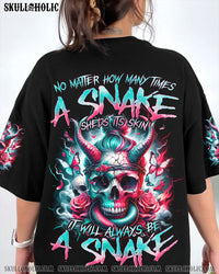 IT WILL ALWAYS BE A SNAKE SKULL ALL OVER PRINT - TYQY2704242
