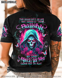 THE GOOD GIRL IN ME SKULL LADY ALL OVER PRINT - TLTW2912231
