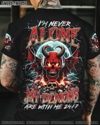 I'M NEVER ALONE SKULL DEMON ALL OVER PRINT - TLNO1806241