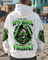 I'M NOT ANTI-SOCIAL MAD SKULL REAPER ALL OVER PRINT - TLPQ1009241