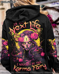 KARMA FAIRY SKULL LADY ALL OVER PRINT - TLTR2709232