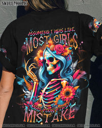 YOUR FIRST MISTAKE SKELETON LADY ALL OVER PRINT - TLNT2307243