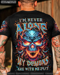 I'M NEVER ALONE SKULL DEMON ALL OVER PRINT - YHLN1505241