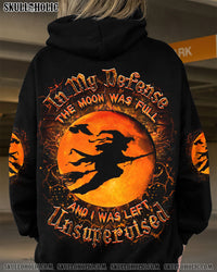 IN MY DEFENSE WITCH SKULL HALLOWEEN ALL OVER PRINT - YHDU2808242