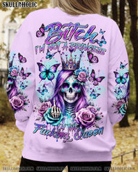 I'M THE F QUEEN LADY SKULL ALL OVER PRINT - TLTR0401243
