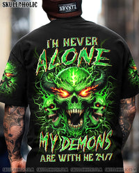 I'M NEVER ALONE SKULL DEMON ALL OVER PRINT - YHLN0506241