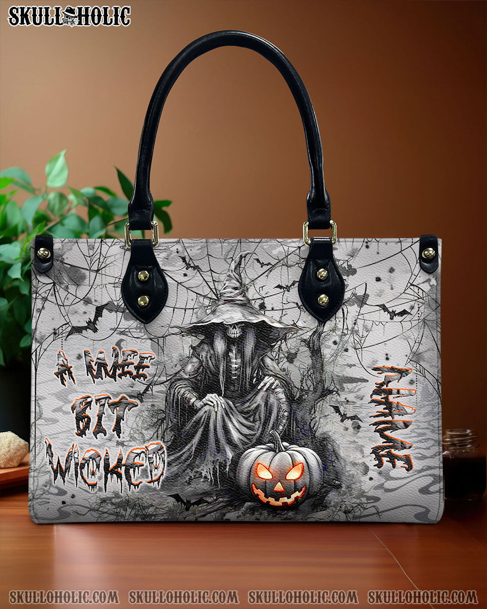 A WEE BIT WICKED LEATHER HANDBAG - YHLT1809244