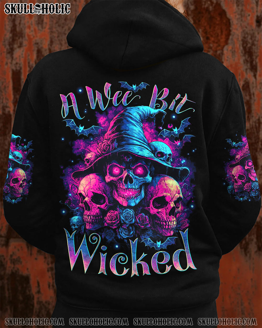 A WEE BIT WICKED HALLOWEEN ALL PRINT - TYTD0708243