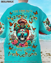 YOU COULDN'T HANDLE ME MESSY BUN ALL OVER PRINT - TLTR1106245