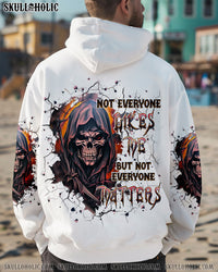 NOT EVERYONE LIKES ME SKULL REAPER ALL OVER PRINT - TLPQ1608243