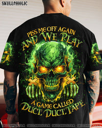 PISS ME OFF AGAIN MADLY SKULL ALL OVER PRINT - TLNO1507241