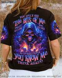 YOU ONLY SEE THE BITS OF ME SKULL REAPER ALL OVER PRINT - TLNO1504241