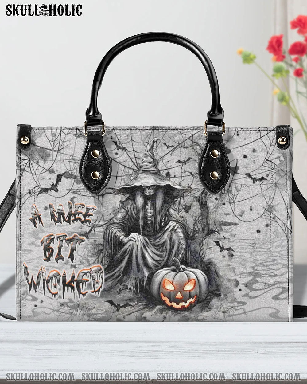 A WEE BIT WICKED LEATHER HANDBAG - YHLT1809244