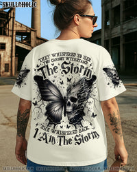 I AM THE STORM BUTTERFLY SKULL ALL OVER PRINT  - TLNO1607251