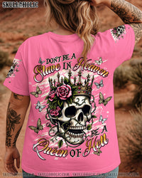 BE A QUEEN OF HELL SKULL ALL OVER PRINT - TLNT0907254