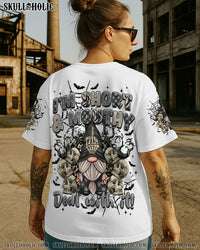 I'M SHORT AND MOUTHY GNOME SKULL HALLOWEEN ALL OVER PRINT  - TLTR1408251