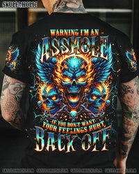 WARNING I'M AN A SKULL WINGS ALL OVER PRINT - TLNO3105241