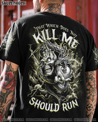 THAT WHICH DOES NOT KILL ME SHOULD RUN SKULL DRAGON ALL OVER PRINT - TLNZ2405245