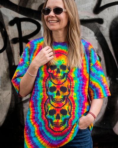 TRIPLE SKULL SWIRL ALL OVER PRINT - TYPQ2010264