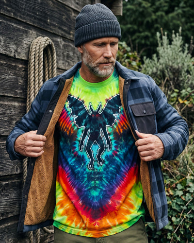 MOTHMAN ELECTRIC AURORA BURST ALL OVER PRINT - TLNO0810263