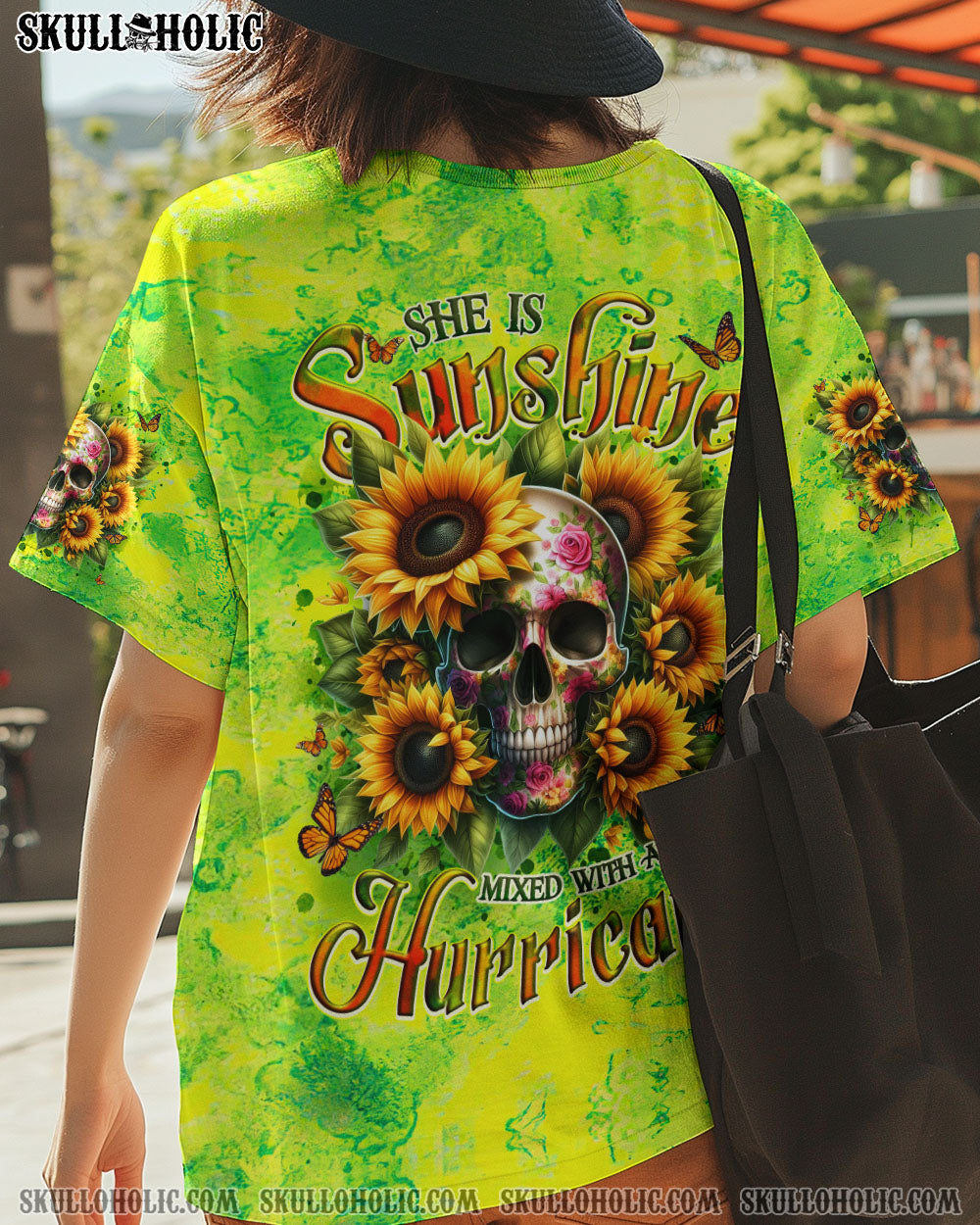 SHE IS SUNSHINE MIXED WITH A LITTLE HURRICANE ALL OVER PRINT - TYQY2712241