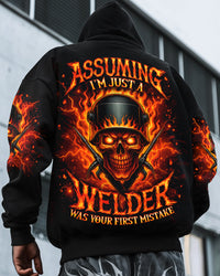 ASSUMING I'M JUST A WELDER SKULL ALL OVER PRINT - TLNO0909253