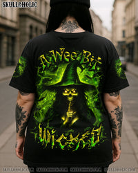 A WEE BIT WICKED HALLOWEEN ALL OVER PRINT - YHLT1807252