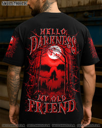 HELLO DARKNESS MY OLD FRIEND HALLOWEEN ALL OVER PRINT - YHLN0508251