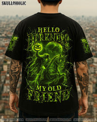 HELLO DARKNESS MY OLD FRIEND HALLOWEEN ALL OVER PRINT - YHLN2307254