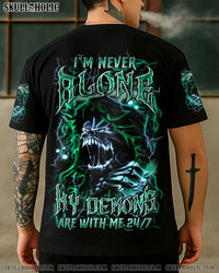 I'M NEVER ALONE SKULL DEMON ALL OVER PRINT - YHLN0708251