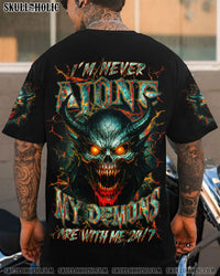 I'M NEVER ALONE SKULL DEMON ALL OVER PRINT - YHLN0905252