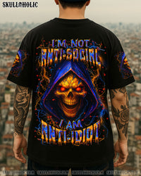 I´M NOT ANTI-SOCIAL I AM ANTI-IDIOT ALL OVER PRINT - YHLN0907251