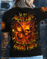 KARMA FAIRY SKULL FIRE ALL OVER PRINT - YHHG1305253