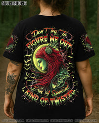 DON'T TRY TO FIGURE ME OUT SKULL ALL OVER PRINT - YHHG2105251