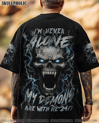 I'M NEVER ALONE SKULL DEMON ALL OVER PRINT - YHLN0206251