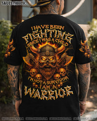 I AM A WARRIOR VIKING SKULL ALL OVER PRINT - TYQY0505254