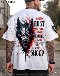 YOUR FIRST MISTAKE SKULL WOLF ALL OVER PRINT - TYTM1505251
