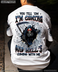 HELL'S COMING WITH ME ALL OVER PRINT - TLNZ1109251