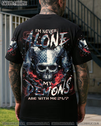 I'M NEVER ALONE SKULL DEMON ALL OVER PRINT - TLNT3105252