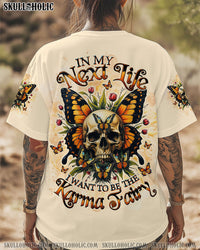 KARMA FAIRY SKULL BUTTERFLY  ALL OVER PRINT - TLTW2305254