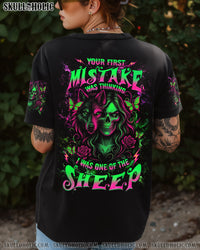 YOUR FIRST MISTAKE WOLF SKULL LADY ALL OVER PRINT - TLNZ0207252
