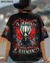 VIBING WITH MY DEMONS ALL OVER PRINT   - TLNO0605251