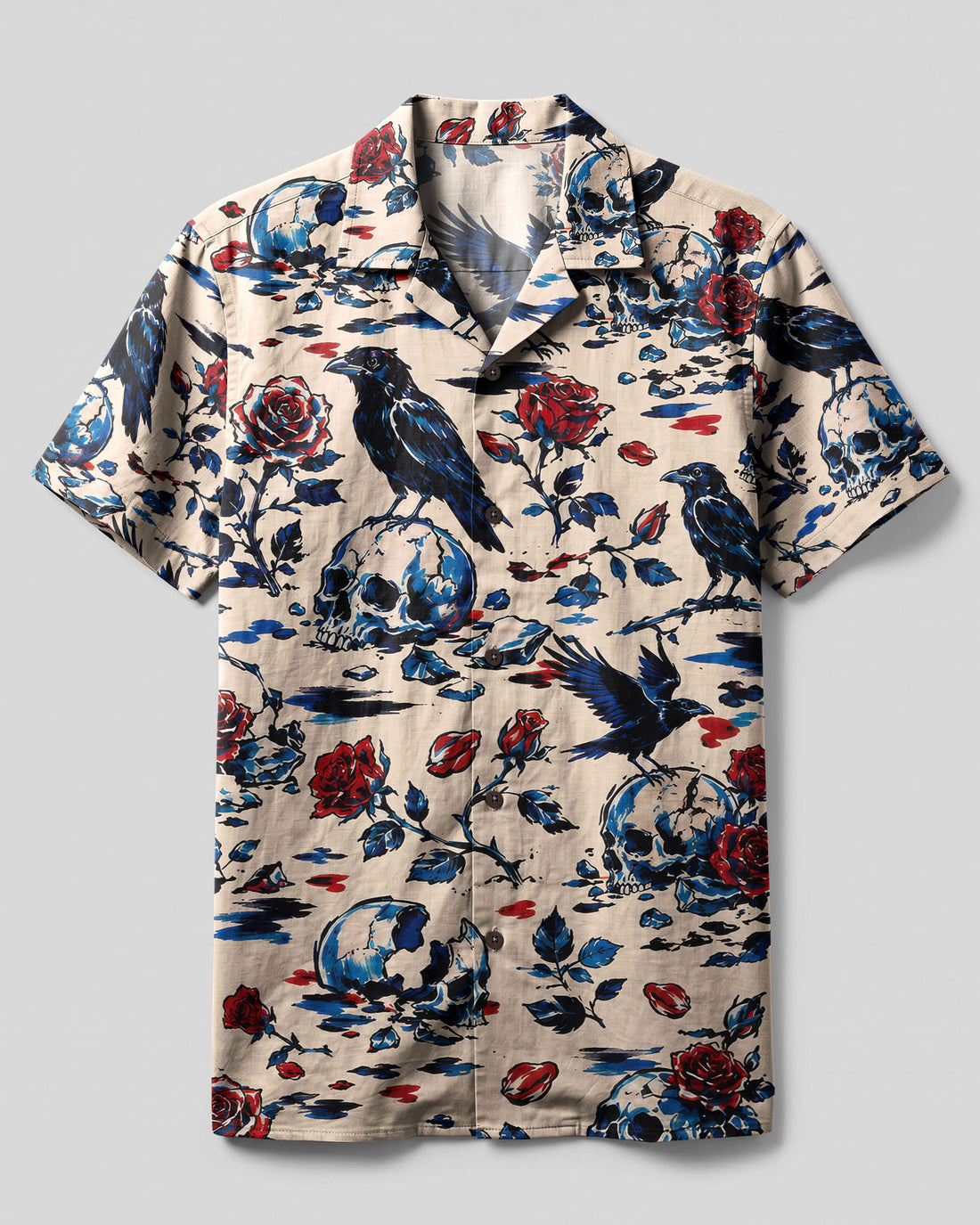 RAVENS AND ROSE CAMP SHIRT  - TLTW3006265